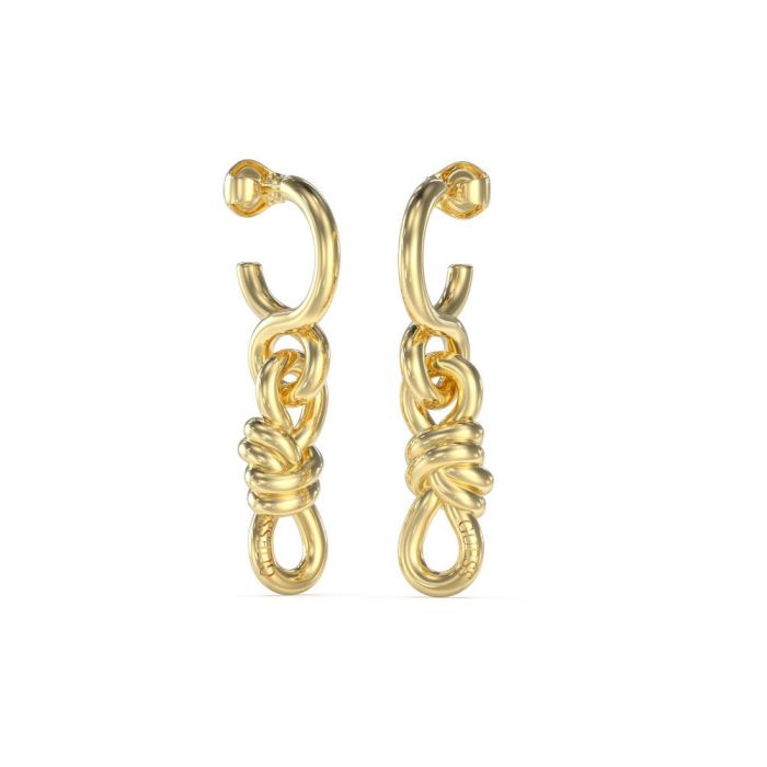 Women's stainless steel earrings Guess JUBE04004JWYGT-U