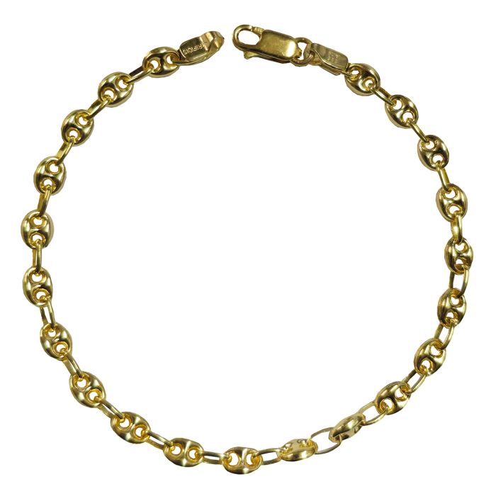 Men's bracelet yellow gold 14ct IVE0047