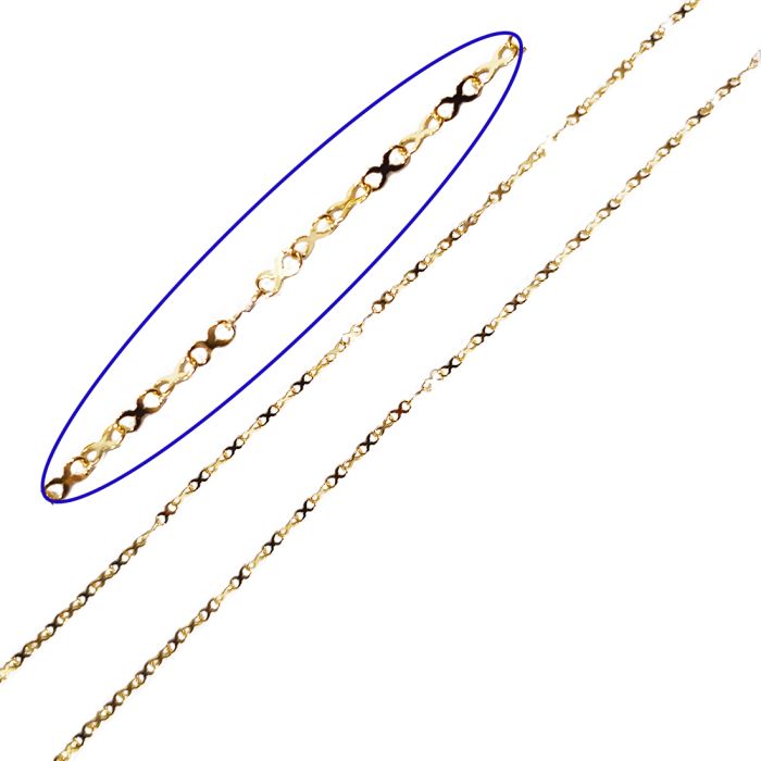 Golden chain in yellow gold 14ct IWB0141