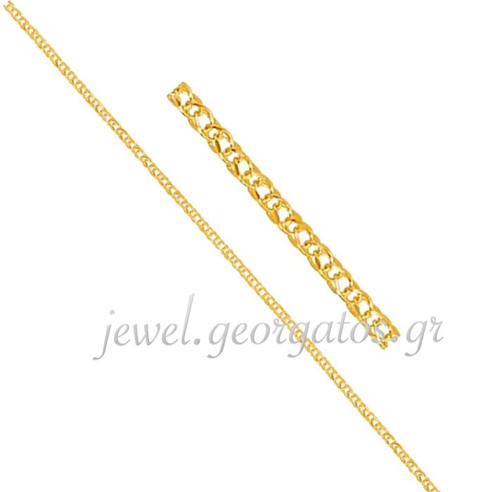 Yellow gold chain 14CT IWB0125