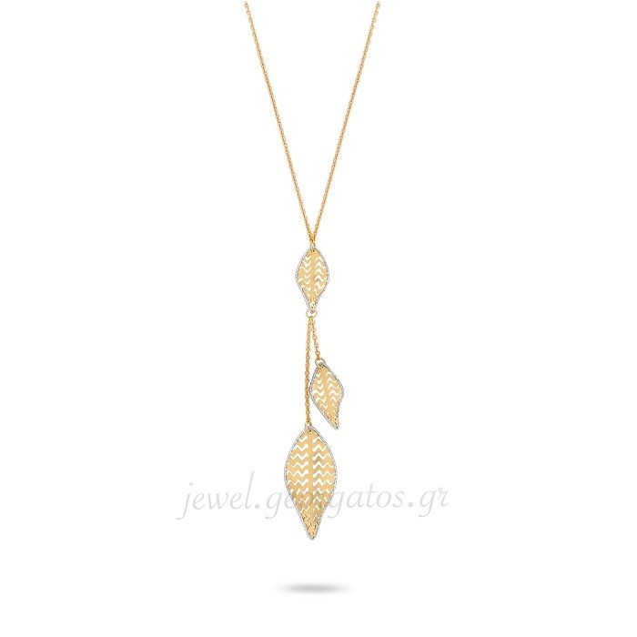 Women necklace Yellow Gold 14ct IRE0093