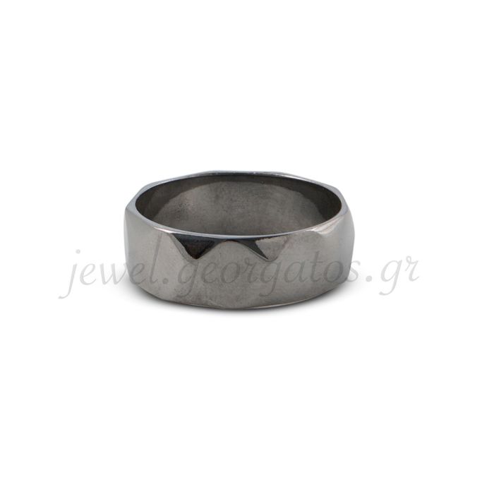 Men's silver ring WD00443