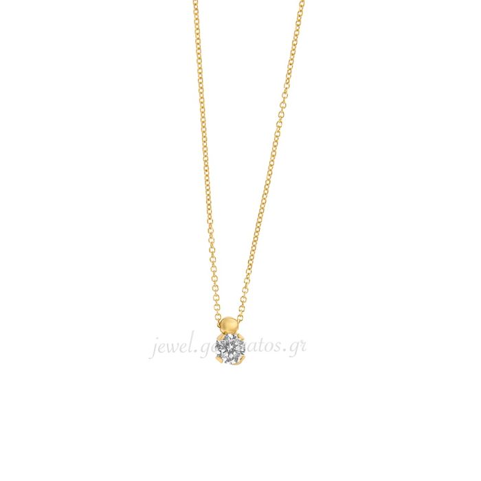 Women's gold necklace 9ct HRB0045