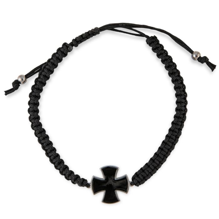 Men's bracelet with cross WV00558