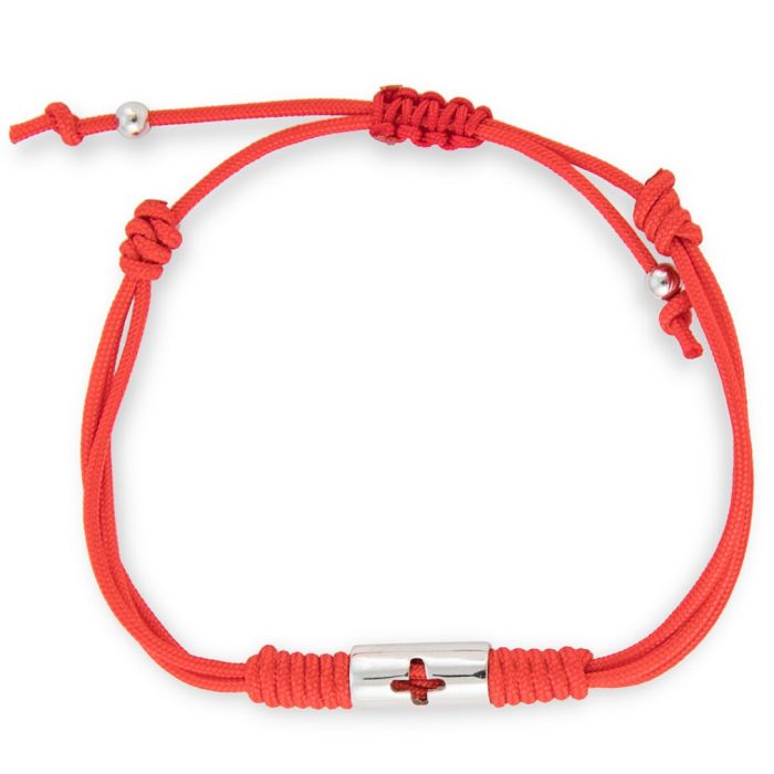Men's bracelet with cord