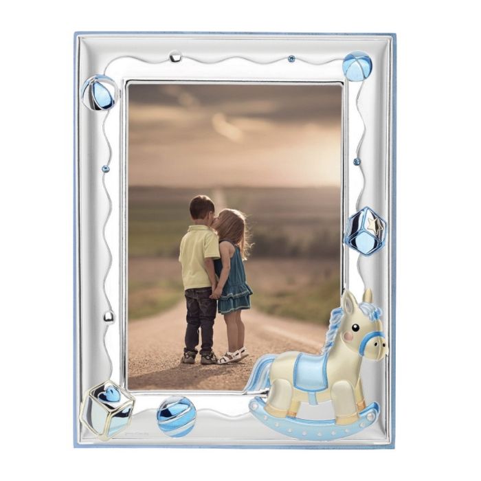Kid's silver frame for boy MA-S140-1C 13*18