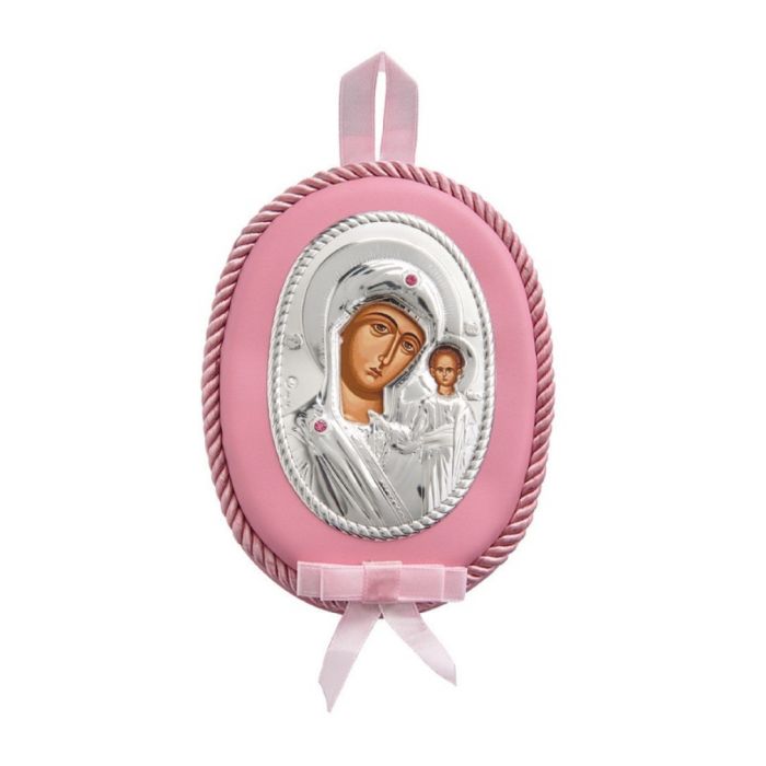 Icon silver of Virgin Mary of Kazan XEY0054