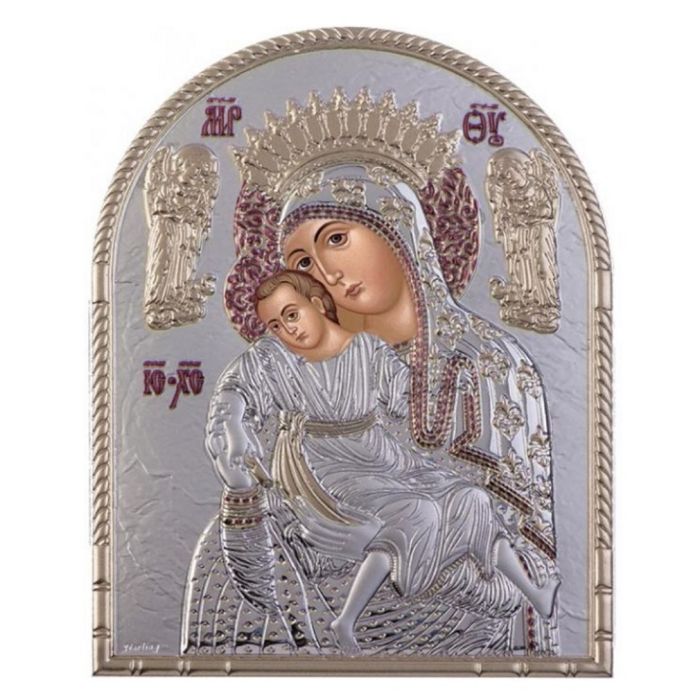 Holy Mary silver icon size 16*20 209OBR2FWD