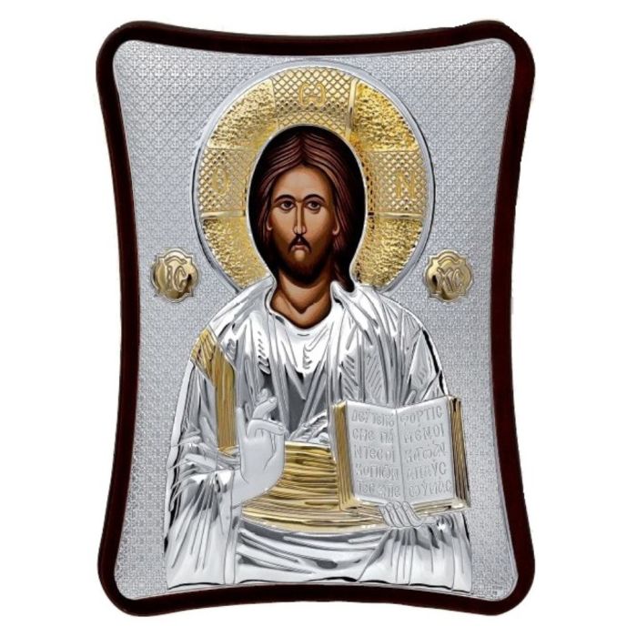 Icon of Silver 925 in the form of Christ MA-E1407