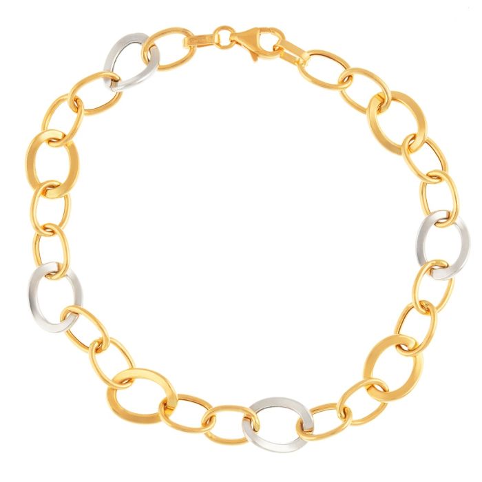 Women's yellow gold bracelet 14CT IVR0004