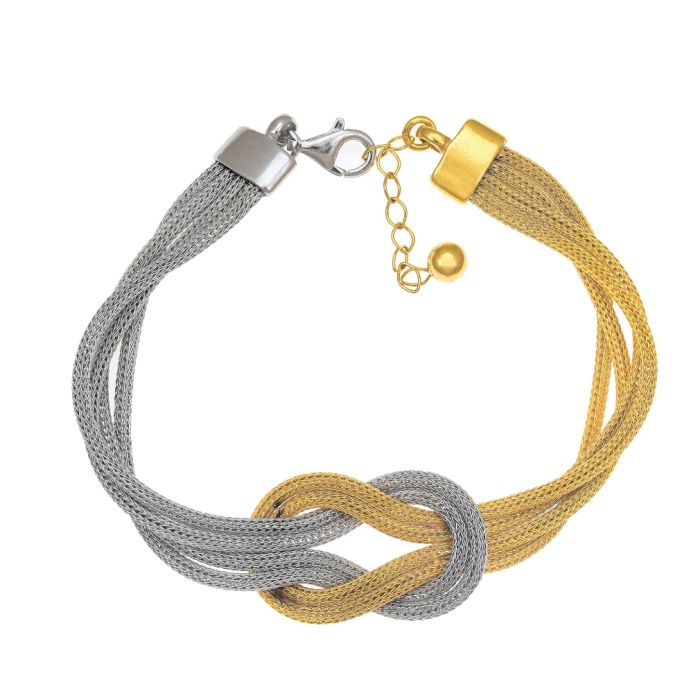 Women's silver knot bracelet  WV00641