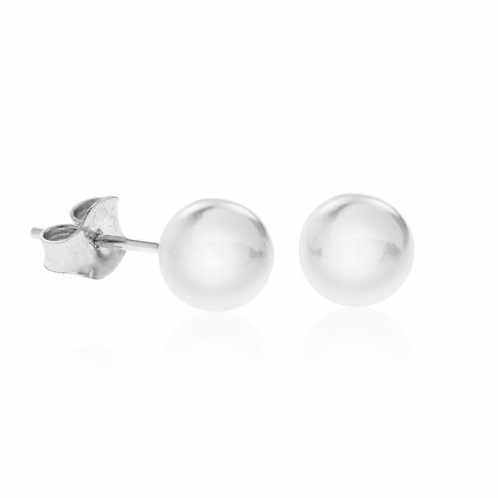 Silver stud earrings WS00630