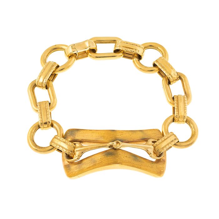 Women's yellow gold bracelet 14CT JVI0206