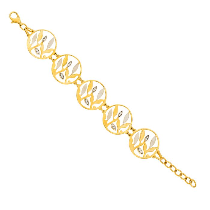Women's Yellow gold bracelet 14CT JVI0211