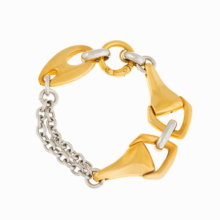 Women's Yellow and White gold bracelet 14CT KVK003