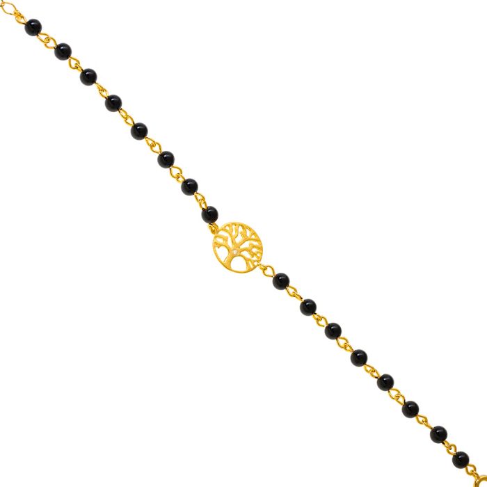 Women's silver gilded bracelet  WV00667