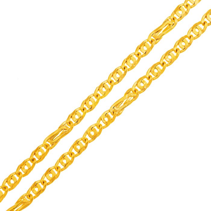 Yellow gold chain 14ct  JWF5007