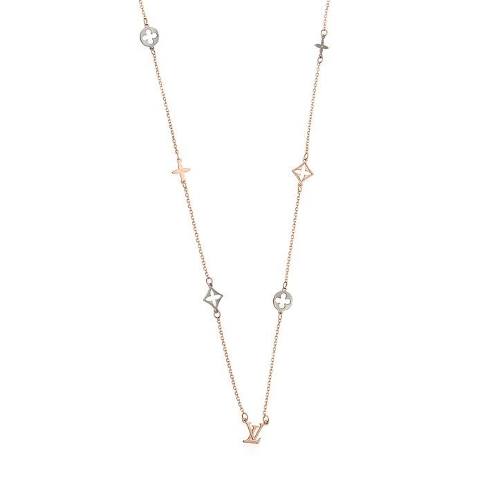 Women gold necklace 9CT L.V HRU0057