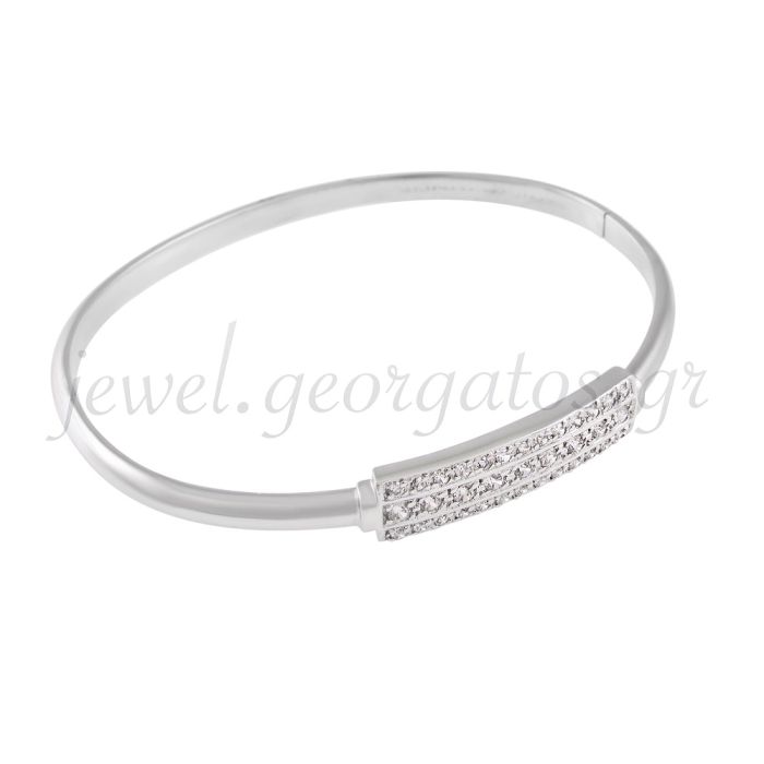 Women's white gold bracelet 14CT IXB0001