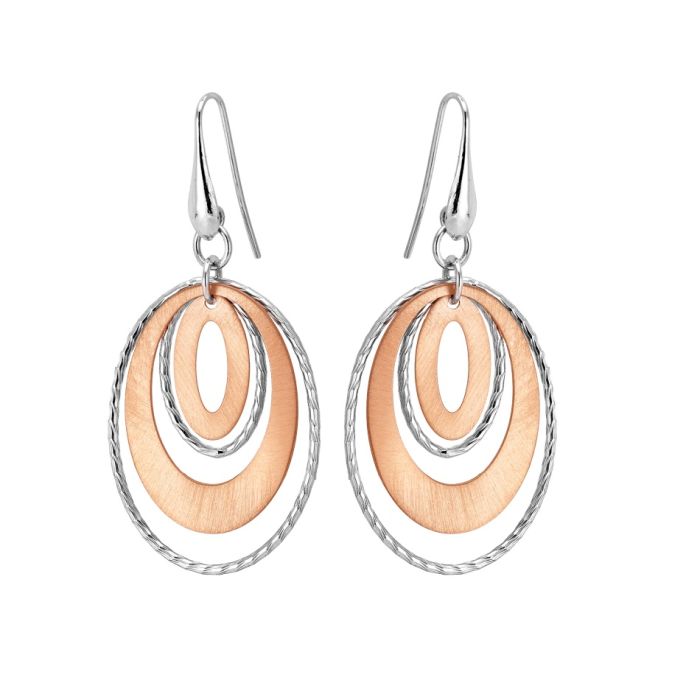 Women's silver Vogue earrings 3870206