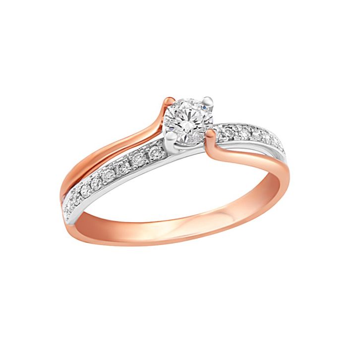 Engagement women ring with diamond 18ct SDB0023 