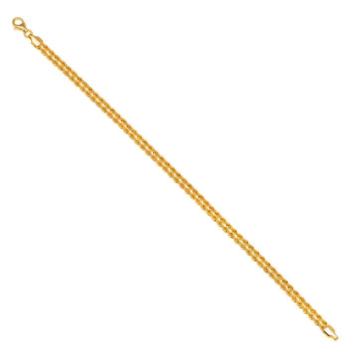 Yellow gold women's bracelet 14CT IVW0002