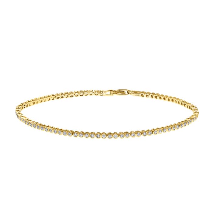 Women's yellow gold bracelet 14CT IVW0008