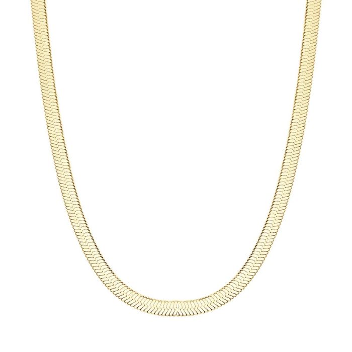 Luca Barra stainless steel women's necklace gold plated