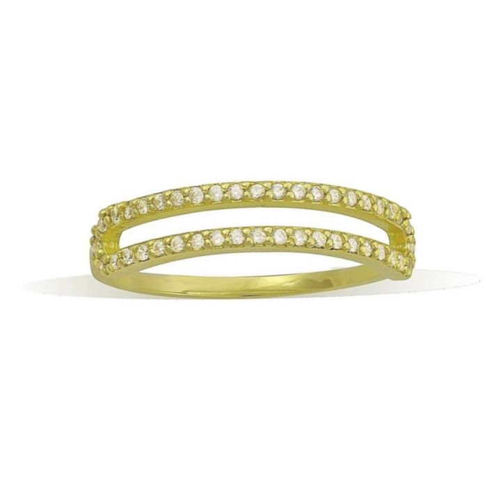 Women Gold ring 9CT with zirkon HDU0051