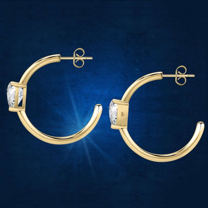 Women's stanless steel hanging earrings Chiara Ferragni diamond heart J19AUV30
