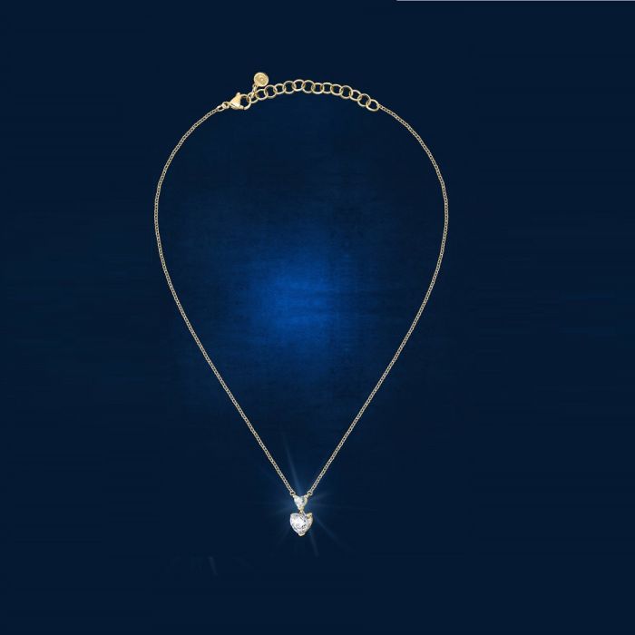 Women's necklace stanless steel Chiara Ferragni diamond heart J19AUV08