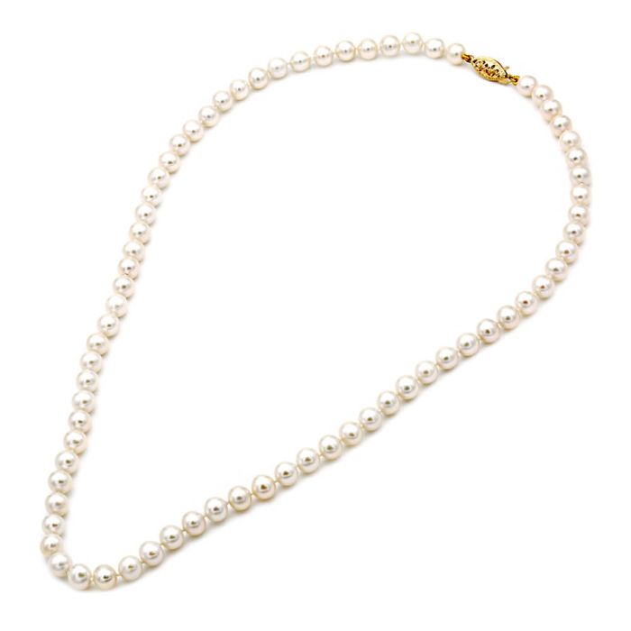 Women's necklace Fresh Water Pearl 5,0mm-5,5mm 14CT IIY0005