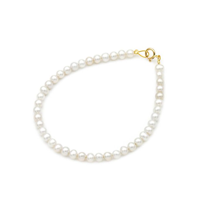 Women's bracelet with Pearls Fresh Water Pearl 4,0mm-4,5mm 14CT IIY0010